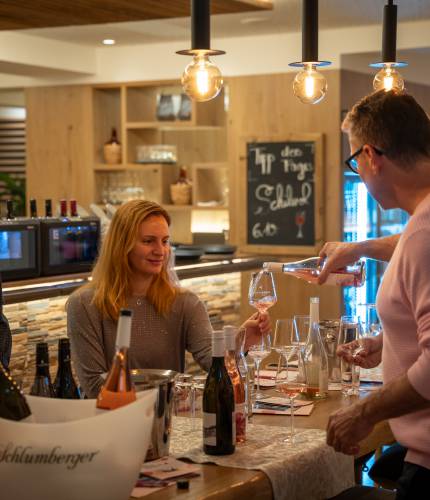 Weinverkostung im Hotel Schütterhof in Schladming