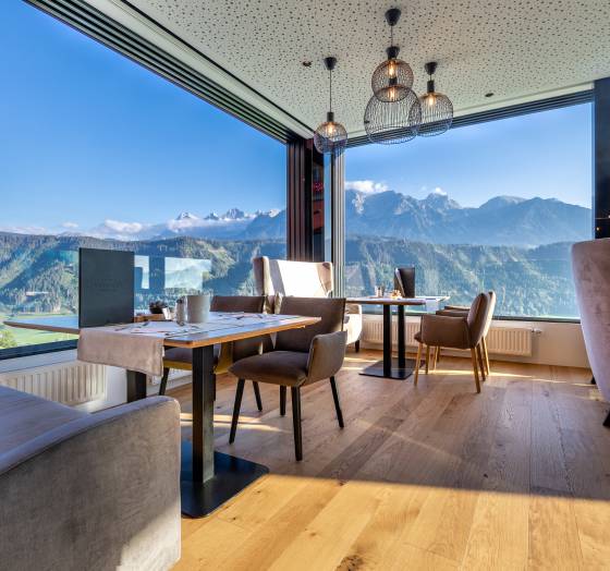 Unser Restaurant "Dachstein Lounge"