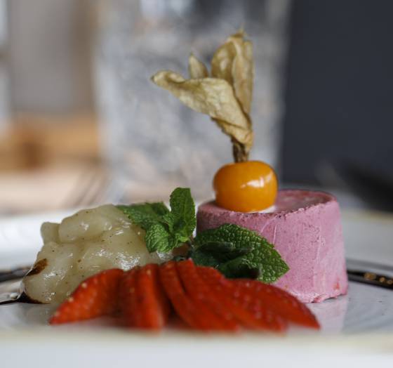 Nachspeise im Hotel Schütterhof