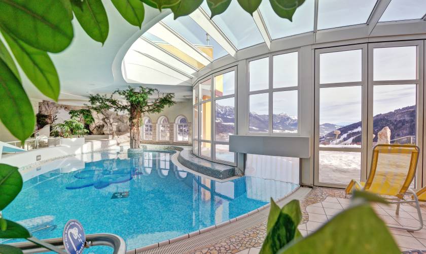 Indoor pool in the Hotel Schütterhof in Schladming