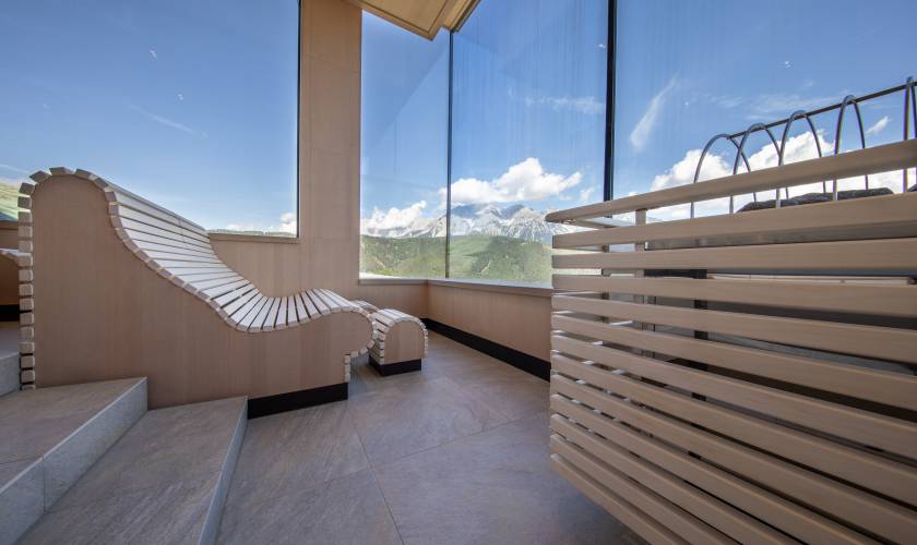 Dachstein sauna in the Hotel Schütterhof in Schladming