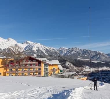 Hotel Schütterhof in Schladming in winter