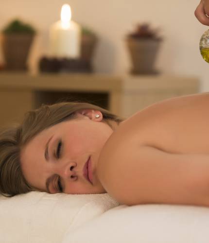 Massageanwendung im Wellnesshotel Schütterhof in Schladming