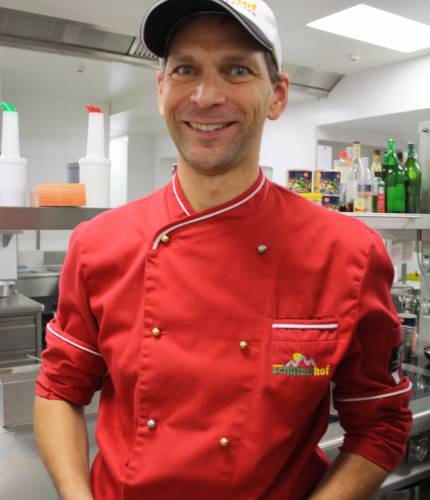 Manfred, chef at the Hotel Schütterhof