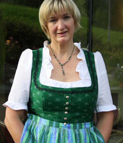 Martha, service manager in the restaurant of the Hotel Schütterhof