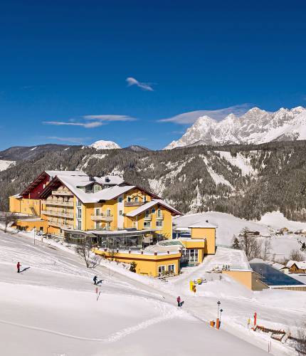 Winter at hotel Schütterhof in Schladming