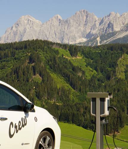 charging stations for your electric car at Hotel Schütterhof in Schladming