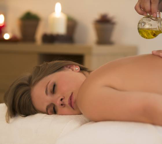 Massageanwendung im Hotel Schütterhof in Schladming