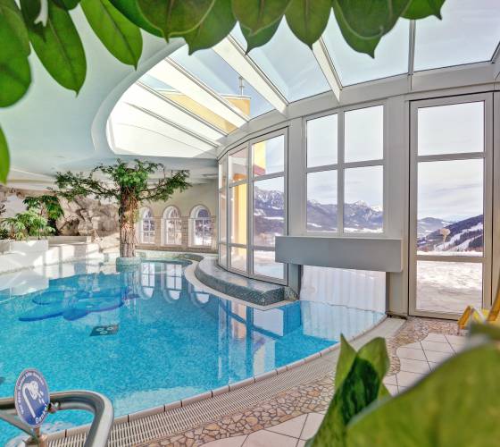 Indoor pool in the Hotel Schütterhof in Schladming