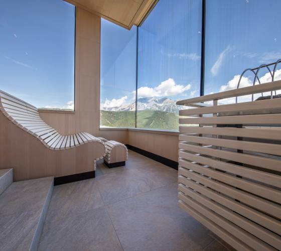 Dachsteinsauna im Hotel Schütterhof in Schladming