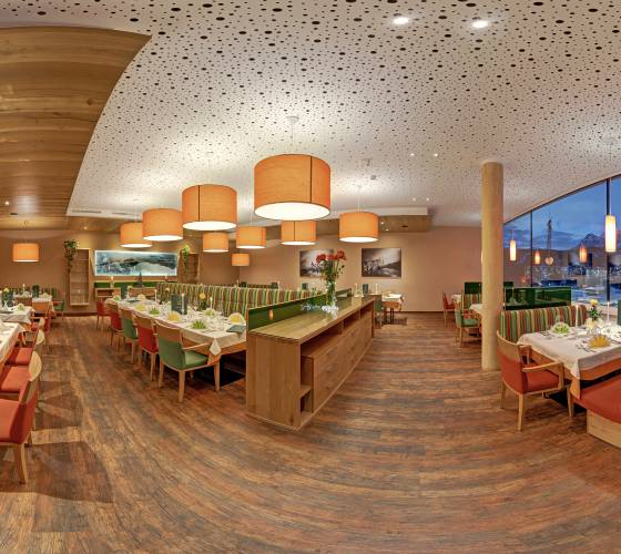 Panoramarestaurant im Schütterhof in Schladming