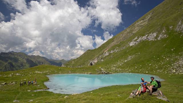 autumn holiday in Schladming in Austria in summer