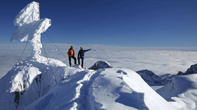 Skiing in Schladming in Austria