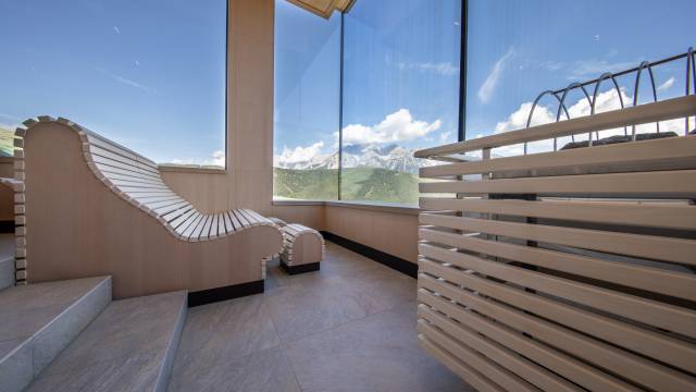 Sauna at the hotel Schütterhof in Schladming