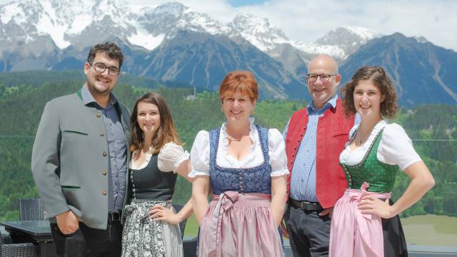 Familie Gyger im Schütterhof