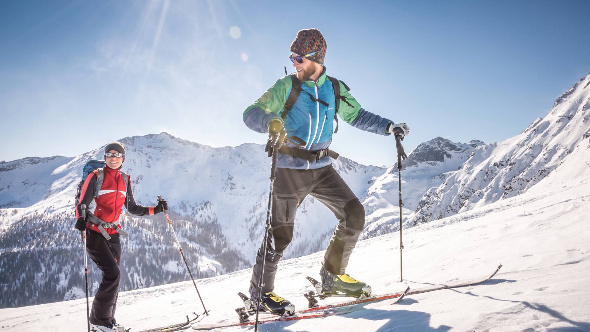Skifahren in Schladming in Österreich