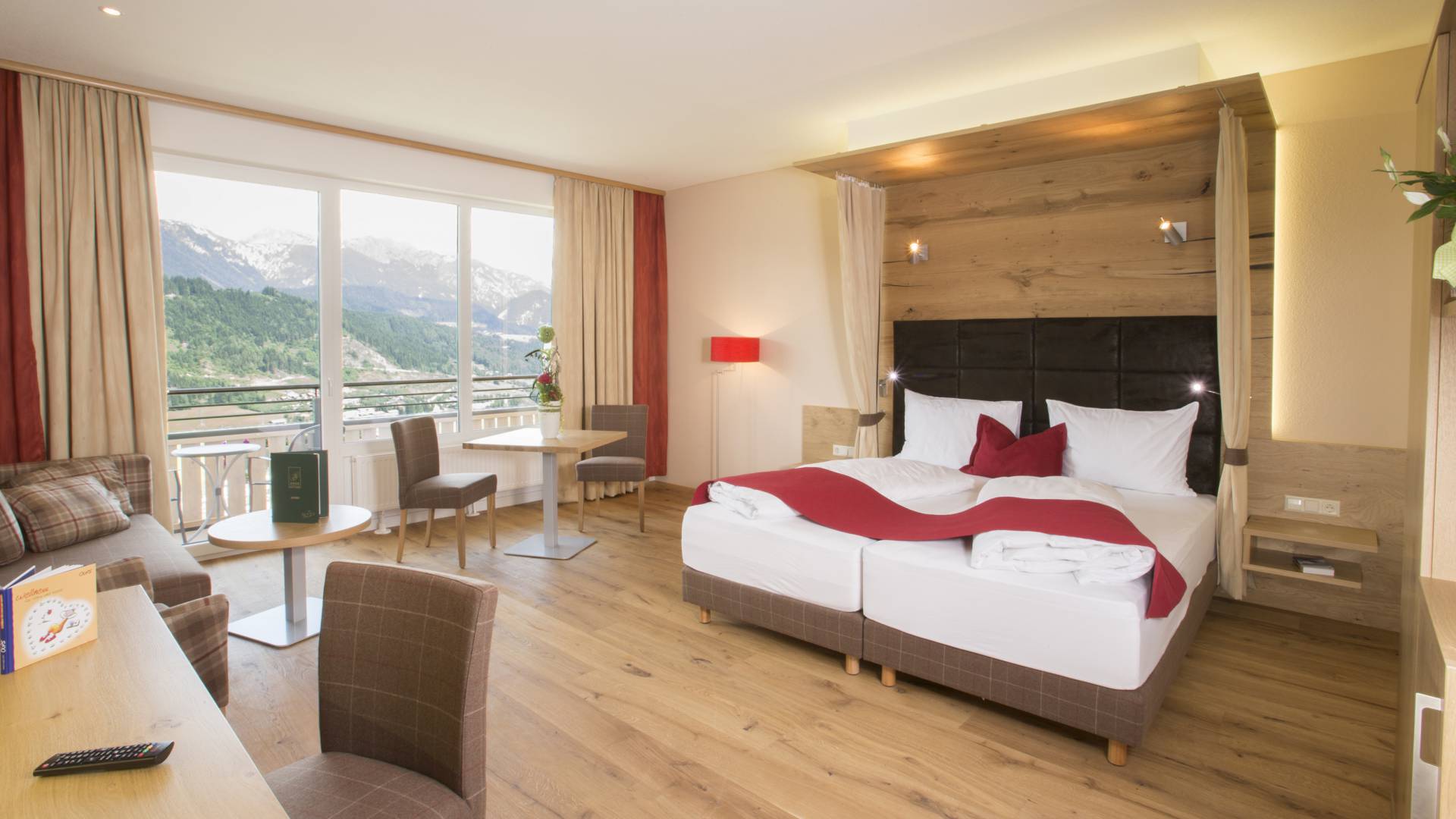 Zimmer & Suiten mit Balkon im Hotel Schütterhof in Schladming